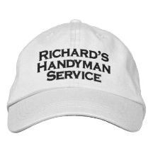 Service du bricoleur de Richard Chapeau Brodé