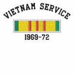 Service du Vietnam Sweatshirt À Capuche Brodé
