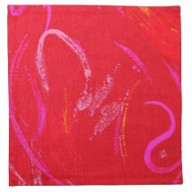 Serviette de coeur de Saint-Valentin
