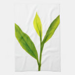 Serviette de cuisine de feuille de thé serviette éponge