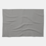 Serviette de cuisine gris-clair solide linges de cuisine