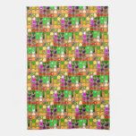 Serviette de cuisine mignonne de fruit et de légum serviettes éponge