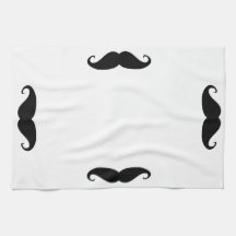 Serviette de moustache ! linge de cuisine