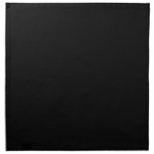 Serviette noire simple