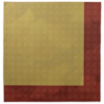 Serviettes chics urbaines de tissu - or serviettes de table
