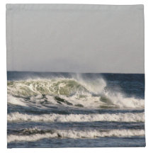 Serviettes orageuses de cocktail de mers réglées d