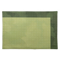 Set de table chic urbain - vert sets de table