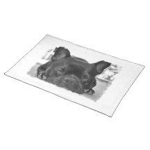 Set de table de bouledogue français