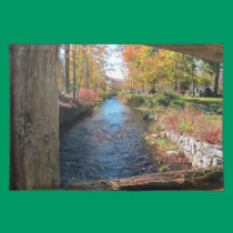 Set de table de ~ de canal d'automne sets de table
