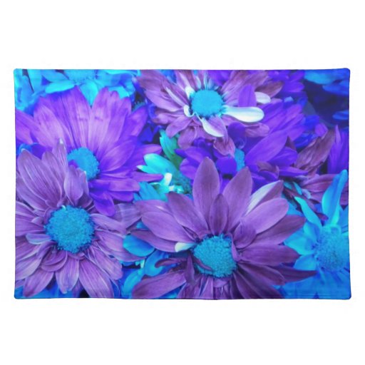 Set de table pourpre de bouquet de marguerite de t