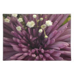 Set de table pourpre de chrysanthème