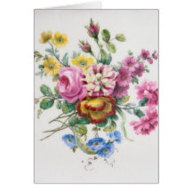 Sevres fleurit la carte, datant à 1770
