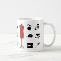 Sew Right Coffee Cup for Fabric Artists Coffee Mug