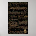 Shakespeare insulte la collection affiches