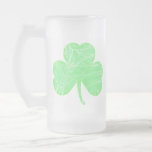 Shamrock affligé par cru mugs