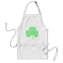 Shamrock affligé par cru tabliers