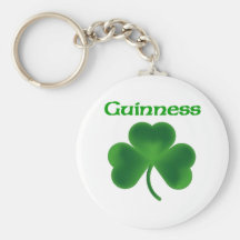 Shamrock de Guinness Porte-clefs