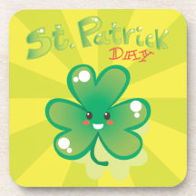 Shamrock du jour de St Patrick Sous-bock
