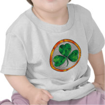 Shamrock en verre t-shirt