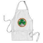 Shamrock en verre tablier