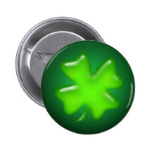 SHAMROCK IRLANDAIS par SHARON SHARPE Pin's Avec Agrafe