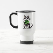 Shamrock Kitty Mug