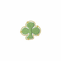 Shamrock polos brodés