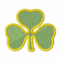 Shamrock polos brodés