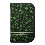 Shamrocks irlandais noirs agendas