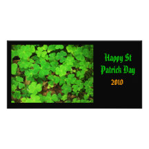 Shamrocks sauvages photocartes