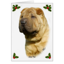 Shar Pei 9M100D-045 Cartes De Vœux