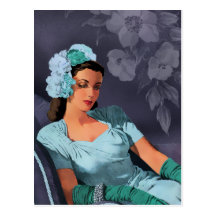 Sheila - les années 1940 même l'usage dans la turq carte postale