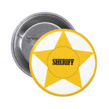 Shérif Badge Avec Épingle