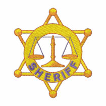 Shérif polos brodés