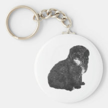 Shih Poo Porte-clés