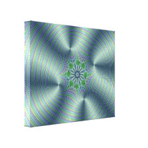 Shimmerine - art de fractale impression sur toile