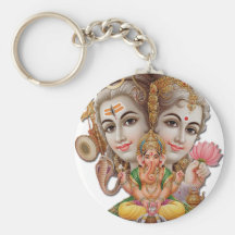 Shiva et famille porte-clef