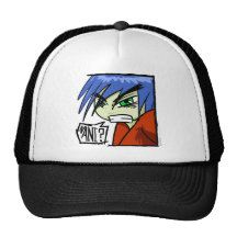 Shonen ! - Dessin de Manga d'Anime d'Ushio Casquettes