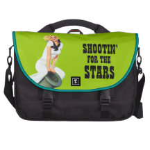 Shootin pour les étoiles sacoche pour ordinateur portable
