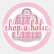 Shopaholic Autocollants