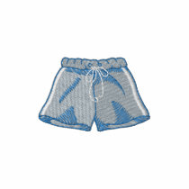 Shorts polos brodés