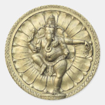 Shree Ganesh Adhésif Rond