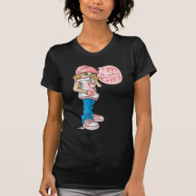 Shy girl t-shirts