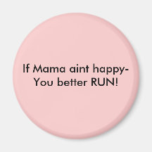 Si aint de maman que heureux-vous COUREZ mieux ! Magnets Pour Réfrigérateur