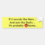 Si cela ressemble à de Marx et agit comme Stalin… Adhésifs Pour Voiture