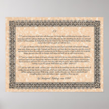 SI poème de inspiration pour des jeunes hommes par Affiches
