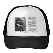 "Si" poème par Rudyard Kipling Casquette De Camionneur