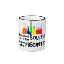 Si vous n'êtes pas une partie de la solution mug