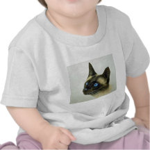 Siamois (étude principale) t-shirts