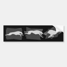 Sighthounds dans le mouvement adhésifs pour voiture